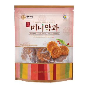 Ho Jeong Ga Mini Yakgwa Korean Traditional Cookie Set 6.35oz(180g)
