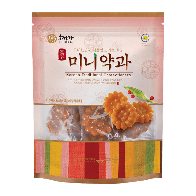 Ho-Jeong-Ga-Mini-Yakgwa-Korean-Traditional-Cookie-Set-6.35oz-180g-