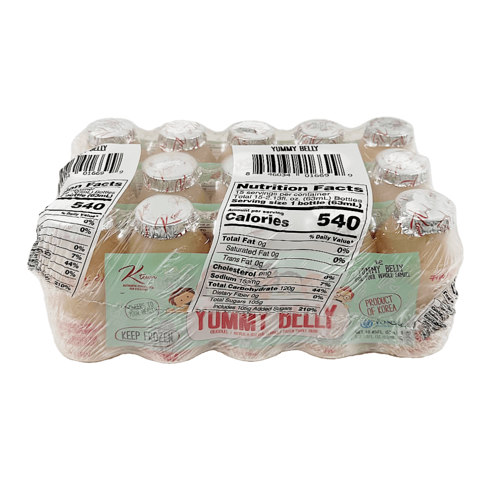 Buy KTown Yummy Belly Yogurt 2.13 fl.oz (63ml) x 5 x 3 HMart H Mart