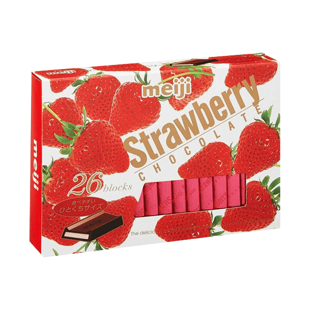 Meiji Strawberry Chocolate Box 4.2oz(119g)