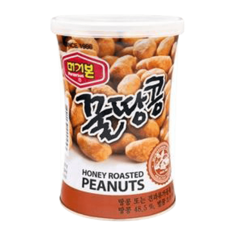 Buy Murgerbon Honey Roasted Peanuts Can 4.59oz | HMart - H Mart