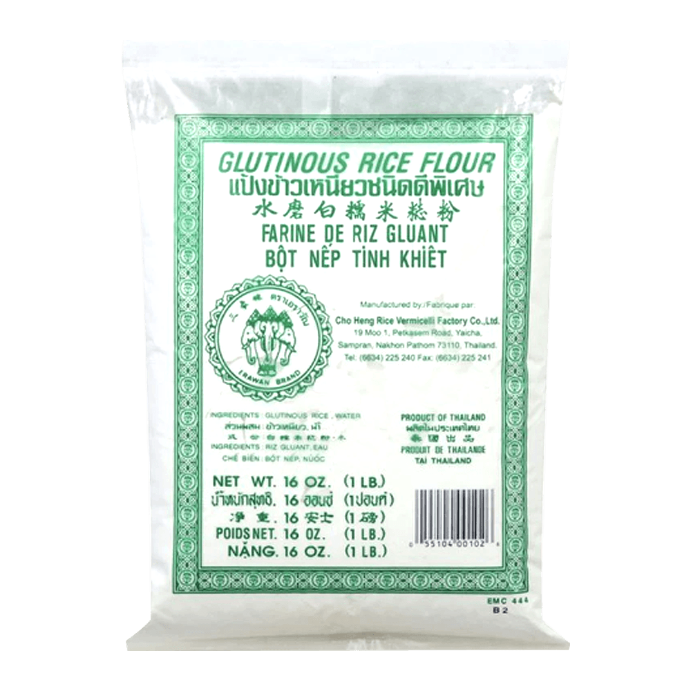 Glutinous Rice Flour (Green) 16oz - H Mart