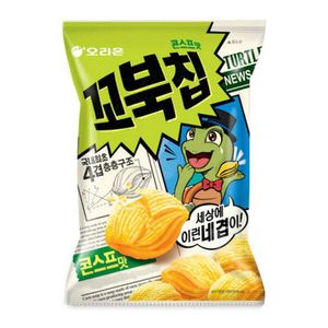Turtle Chips Cornsoup Flavor Big Size 5.6oz(160g)