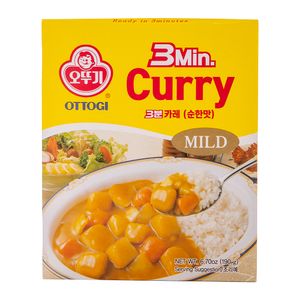 3 Minutes Curry Mild Flavor 6.7oz(190g)