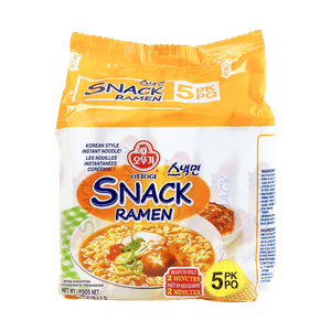 Snack Ramen 3.04oz(108g) 5 Packs