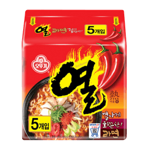 Yeul Ramen Hot Taste 4.23oz(120g) 5 Packs