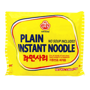 Ottogi Plain Instant Noodle 3.88oz(110g)
