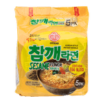 Ottogi-Sesame-Flavor-Ramen-4.05oz-115g--5-Packs