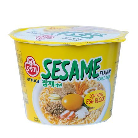 Sesame Flavor Noodle Bowl 3.88oz(110g) - H Mart