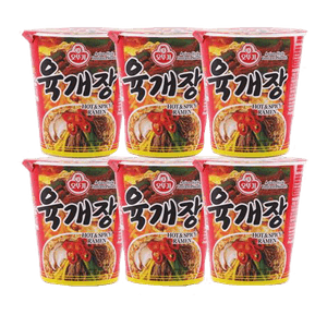 Yukgaejang Cup 2.18oz(62g) 6 Packs