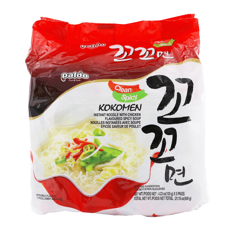 Paldo-Kokomen-Spicy-Chicken-Flavor-4.2oz-120g--5-Packs