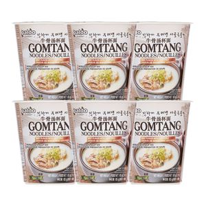 Gomtang Noodle Cup 2.29oz(65g) 6 Cups