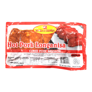 Ihawan Hot Pork Longanisa (Sausage) 12oz(340g)