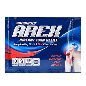 Sinsin Pharm Sinsinpas Arex - Small - 10 Patches