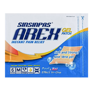 Sinsinpas Arex GEL PATCH - 6 Patches