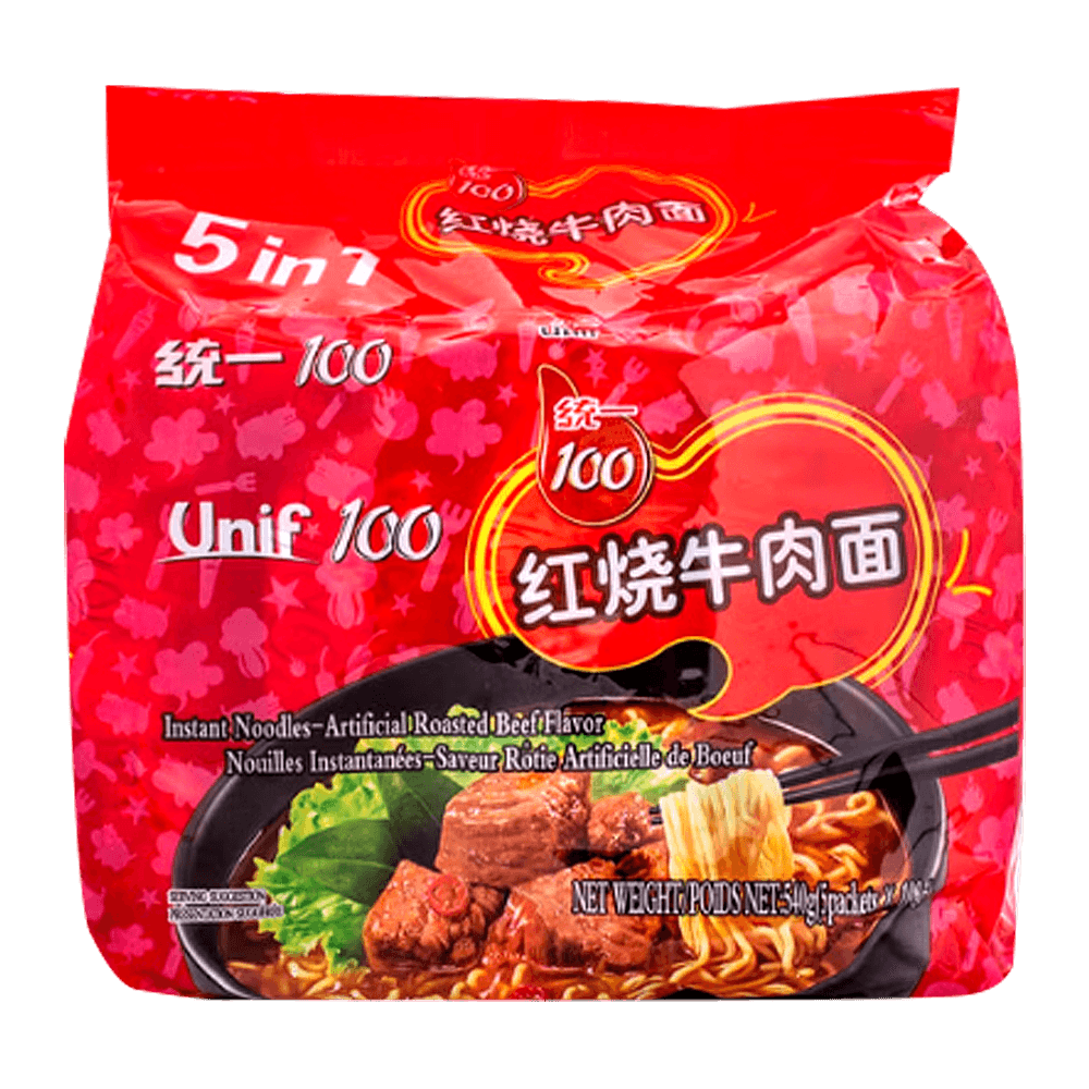 Instant Noodles (Artificial Roasted Beef Flavor) 19.04OZ - H Mart