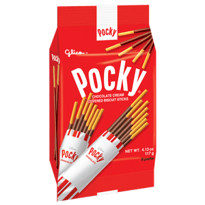 Pocky Chocolate Cream Covered Biscuit Sticks 4.13oz(117g) 9 Packs