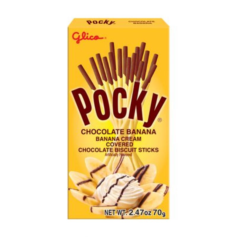 Buy Glico Pocky Chocolate Banana 2.47oz | HMart - H Mart