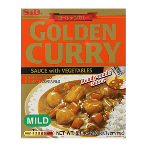 Golden Curry Ready-Made Sauce with Vegetables Mild 8.1oz(230g)