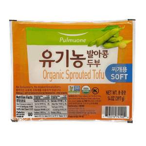 Organic Sprouted Tofu Soft 15.5oz (439.4g)