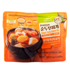 Soon Tofu Stew Kit (Medium Hot) 21.1oz(599g)