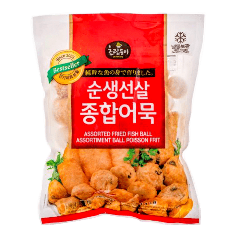 Frozen Fried Fish Cake 1.1lb(500g) - H Mart