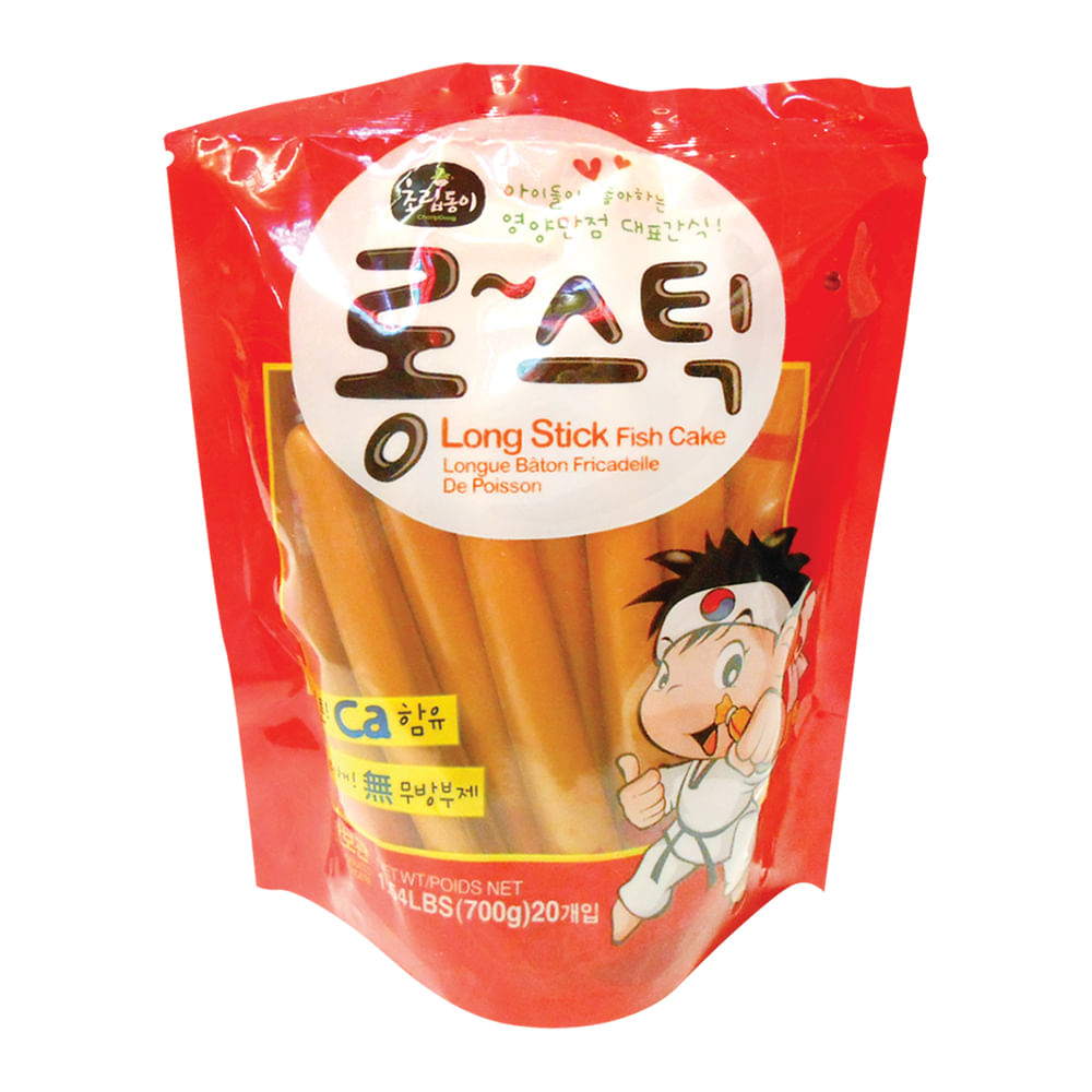 Long Stick Fish Cake 1.54lbs(700g) 20ea - H Mart