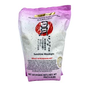 MoonLight Koshihikari Short Grain Rice 4.4lb(2kg)