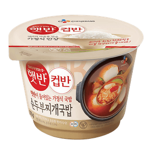 Cooked White Rice With Soft Tofu Stew 6.1oz(174g)