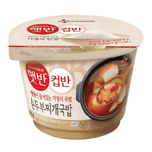 Cj Cooked White Rice With Soft Tofu Stew 6.1oz(174g)