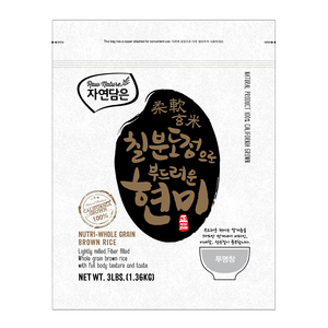 Nutri Whole Grain Brown Rice 3lb(1.36kg)