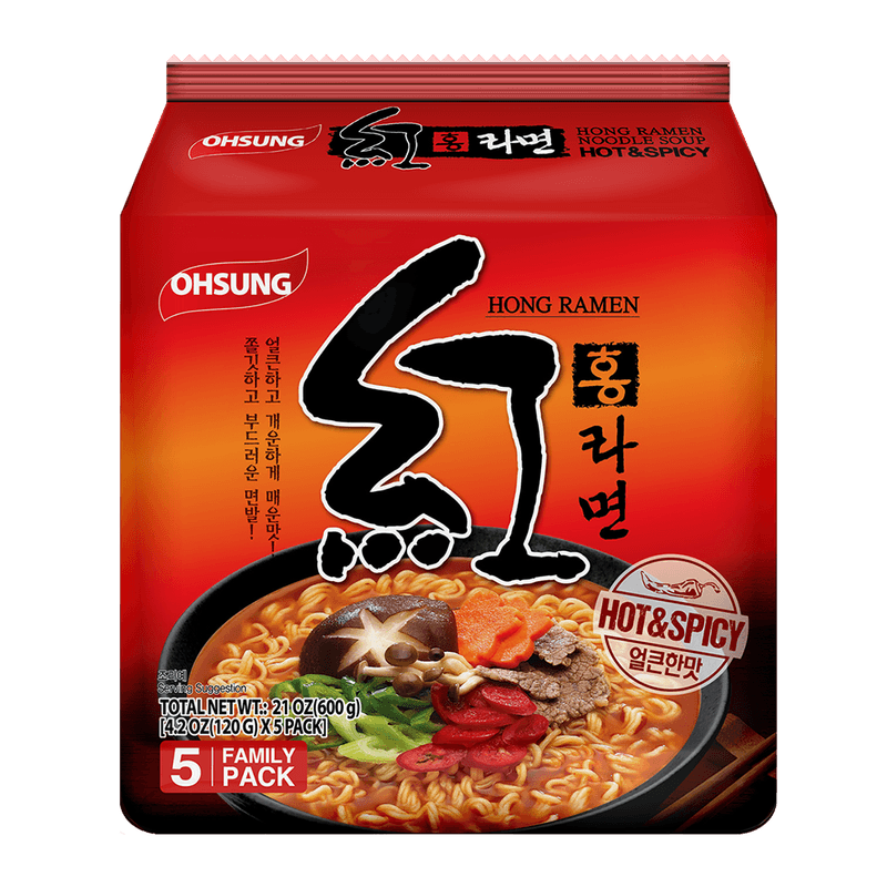 Ohsung-Hong-Ramen-Spicy-Flavor-4.2oz-120g--5-Packs