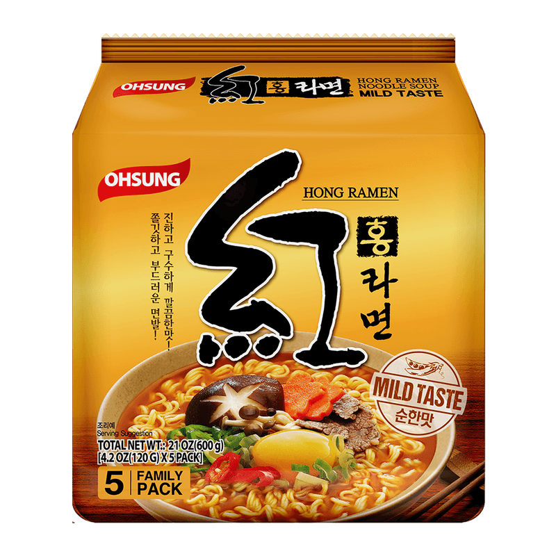 Ohsung-Hong-Ramen-Mild-Flavor-4.2oz--120g--5-Packs