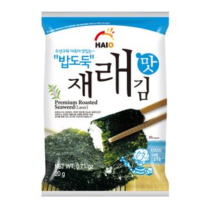 HAIO Premium Roasted Seaweed (Laver) 0.71oz(20g) 4 Packs