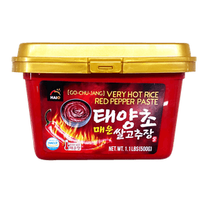 Hot Pepper Paste Hot 1.1lb(500g)