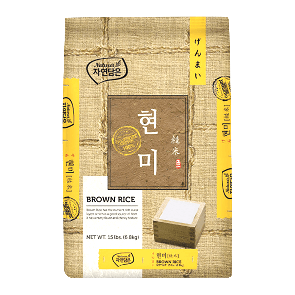 Brown Rice 15lb - H Mart