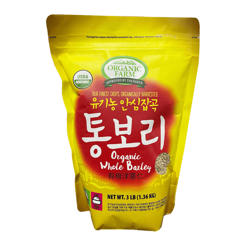 Organic Whole Barley 3lb 1.36kg H Mart