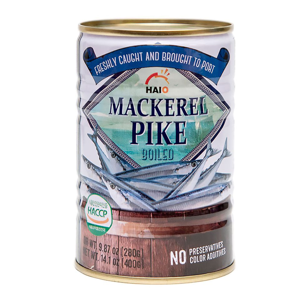 Canned Mackerel Pike 14.1oz(400g) H Mart