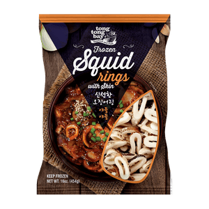 Squid Ring With Skin 1lb(453.6g)