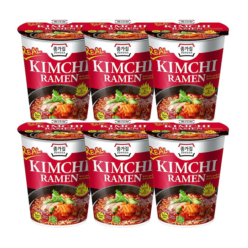 Kimchi Ramen 2.99oz(85g) 6 Packs - H Mart