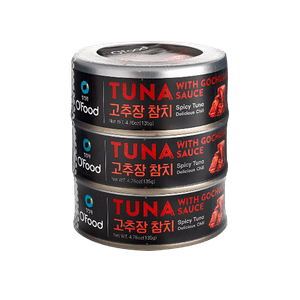 Tuna With Gochujang Sauce 4.76oz(135g) 3 Can