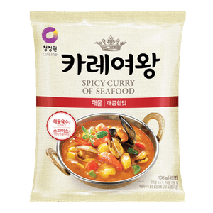 Queen's Curry Spicy Seafood Flavor 3.81oz(108g)