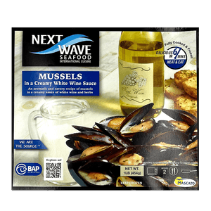 Frozen Mussel In Creamy White Wine Sauce