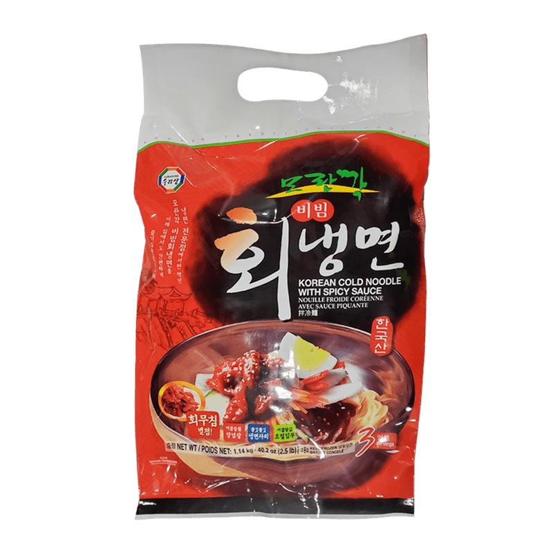 Morangak Korean Cold Noodle With Spicy Sauce 40.2oz(1.14kg) - H Mart