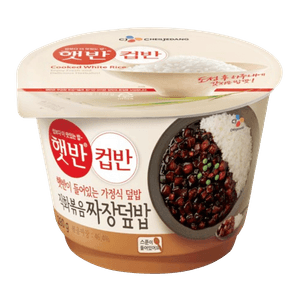 CJ Cooked White Rice with Black Bean Sauce 9.7oz(275g)