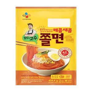 Korean Style Chewy Noodles Hot & Sour 16oz(454g)