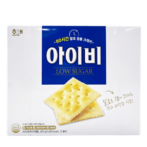 Haitai Ivy Cracker(Low Sugar) 0.8oz(23g) x 12 packs