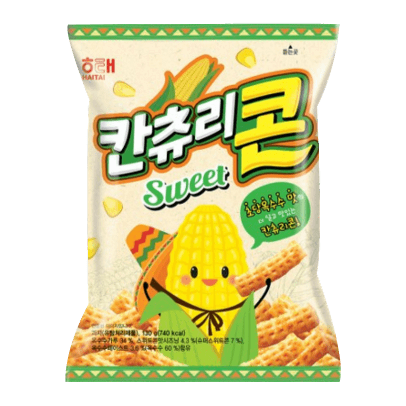 Haitai Country Corn Sweet Snack 4.58oz(130g)