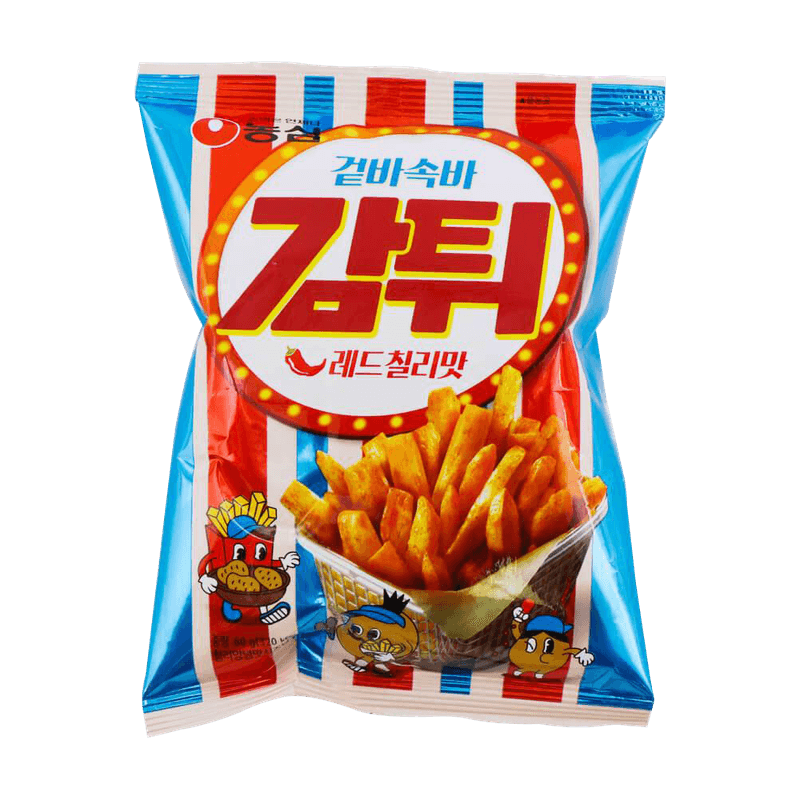 Buy Nongshim Potato Snack Red Chili 2.11oz | HMart - H Mart