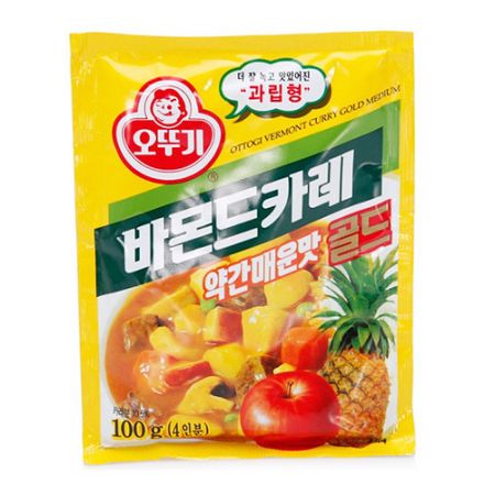Ottogi-Vermont-Curry-Gold-Medium-Hot-3.52oz--100g-